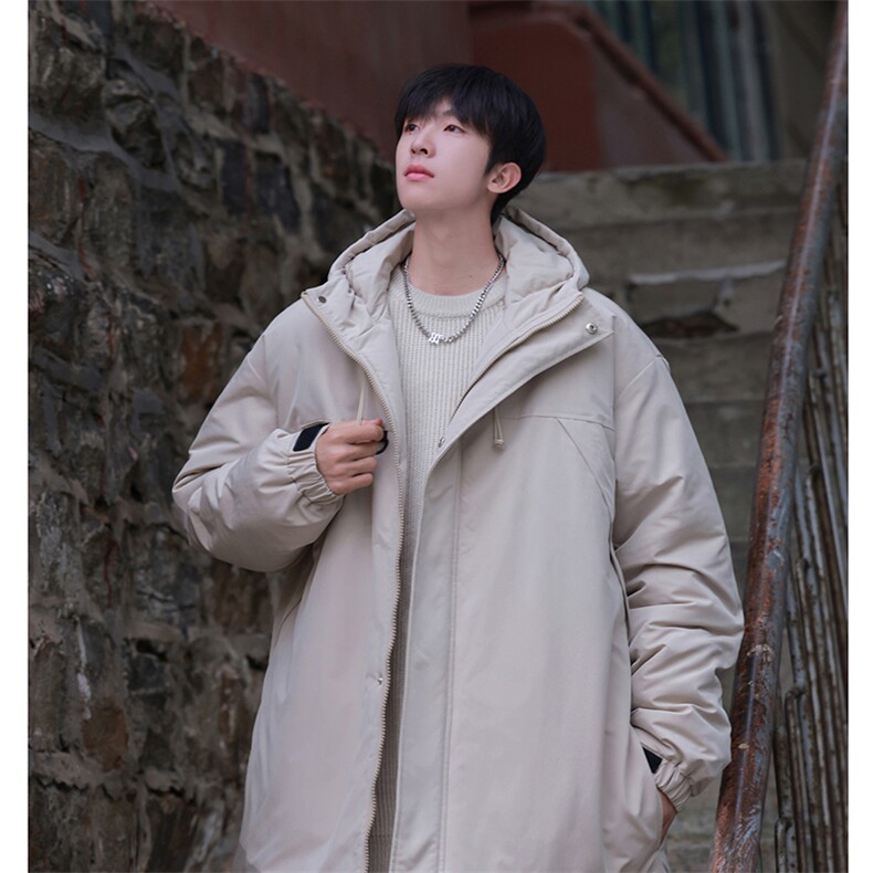 冬季新品保暖连帽棉衣休闲潮流青少年百搭棉服外套MY9083-P100图片