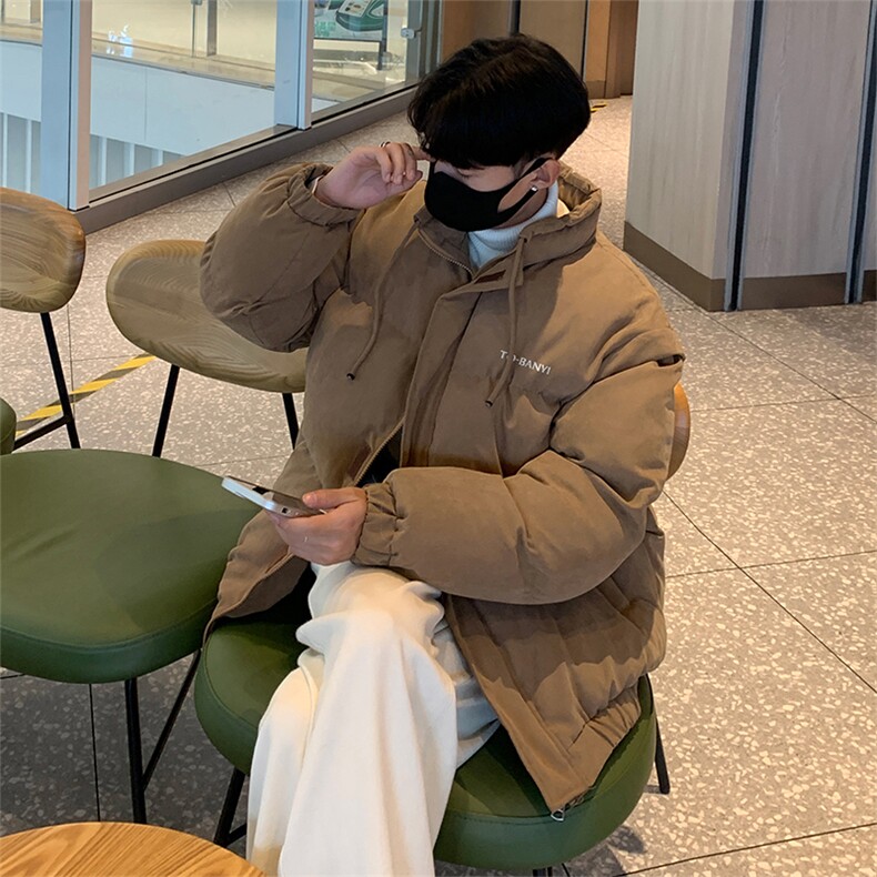 可拆卸两穿棉衣 DT2287-TP140控价188  冬季印花外套男棉马甲图片
