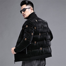 B221665钱塘2020-3冬季新款男士羽绒服小熊青年款主推90鸭绒P280，男装羽绒服，钱塘207-3