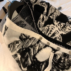 现货秋冬新款绳索大开衫，其它，XTZ style