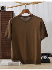 2025年秋季圆领青春流行宽松型短袖，男装T恤，冀清阳荣