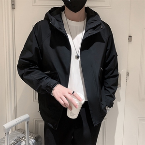 2025新款春季冲锋衣外套男潮牌连帽工装夹克 A313-1-8811-P115图片