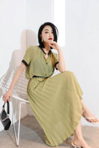 套装，仿真丝，女装职业装，红燕子