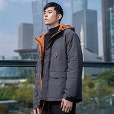 外景日系连帽大码棉衣外套撞色休闲男棉衣QT5070-SY03-，男装棉衣，星座810(原QT5070)