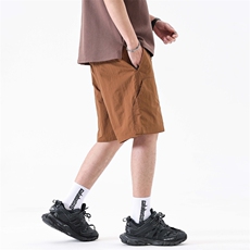 夏季短裤男2024潮流直筒修身显瘦七分裤舒适百搭休闲裤319#-P52，男装休闲裤，电商A178-1