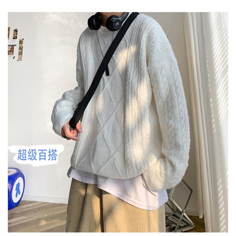 B225-M001-X88-P70-版型宽松-面料腈纶-纯色毛衣-已有现货,男装针织衫/毛衣,电商B225