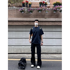 1506/QCX72200/P34刺绣款短袖，男装T恤，星座1506