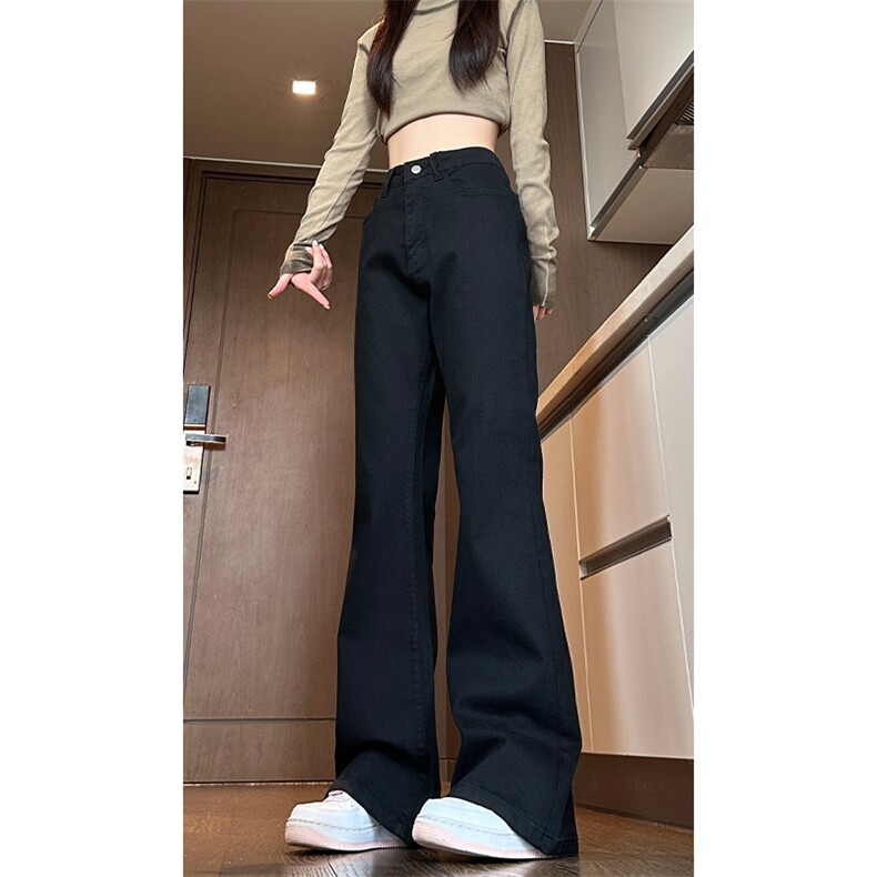 2024 秋季新款 女模大码美式微喇高弹牛仔裤M-5X GK24326-特P40图片