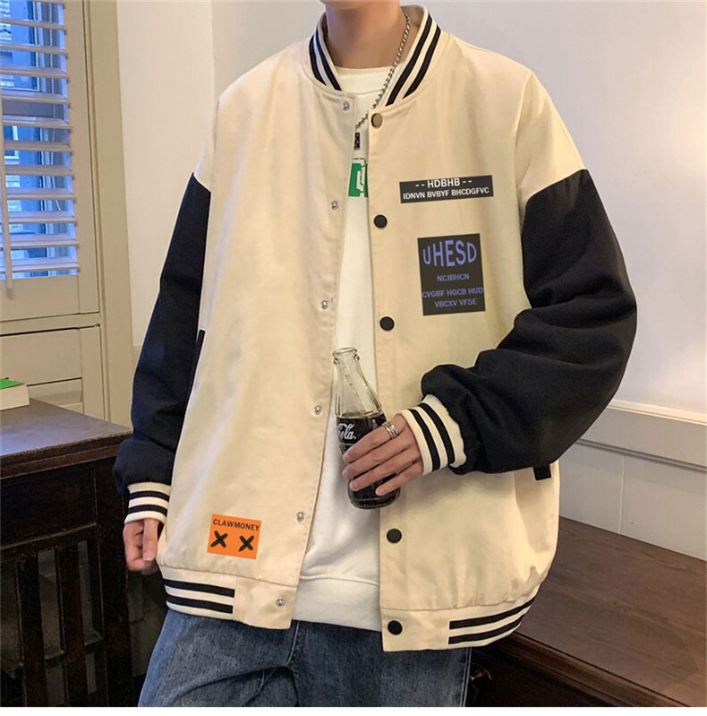 电商DSA028-JKCM346 P50 新款印花棒球服外套港风休闲夹克图片
