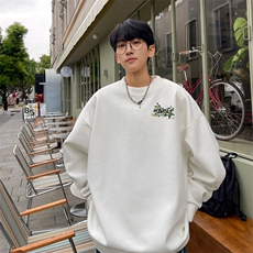 华夫格！华夫格上衣男圆领华夫格卫衣男大码长袖t恤男HY217-特P23，男装T恤，电商B367