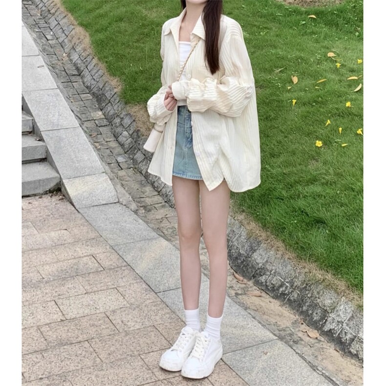 TC779-P45法式薄款夏季小众防晒衬衫肌理感长袖衬衣,男装防晒衣,星座617A-2