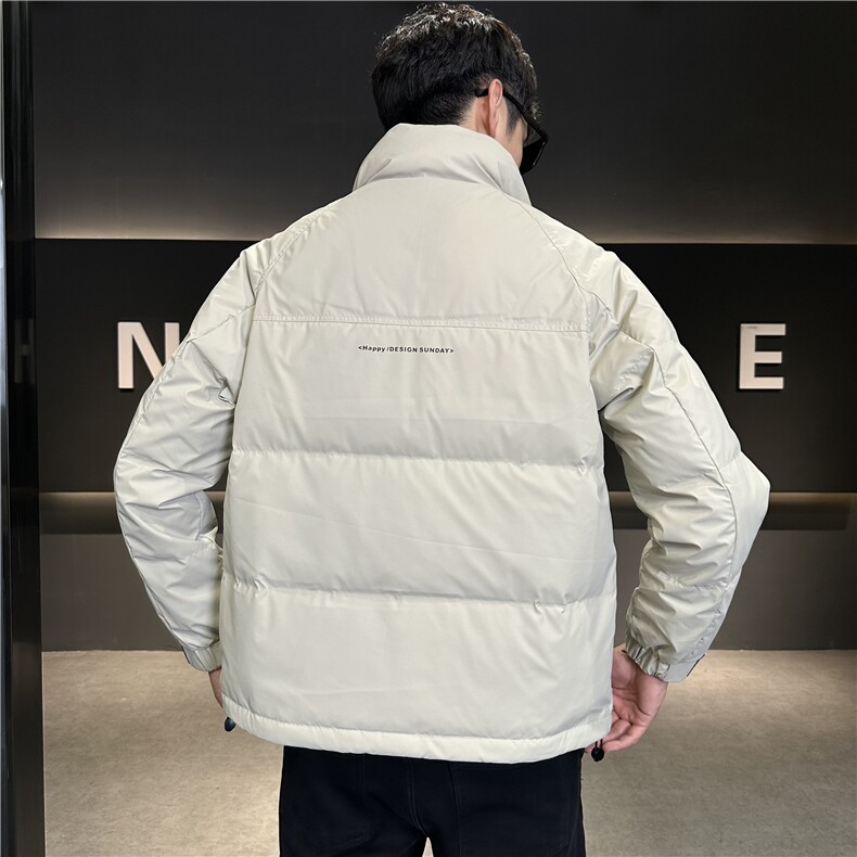 冬季新款男士立领白鸭绒加厚防寒羽绒服外套上衣YRYR191P155,男装羽绒服,电商B226