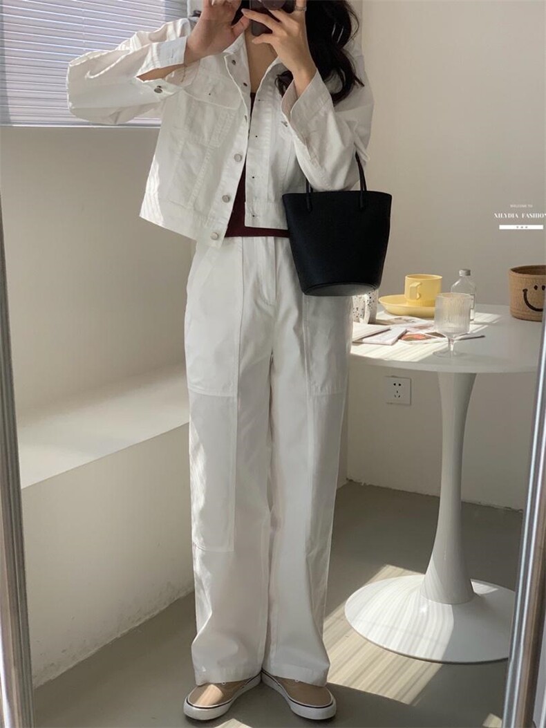 2022香丽迪新款牛仔套装,女装职业装,香丽迪1