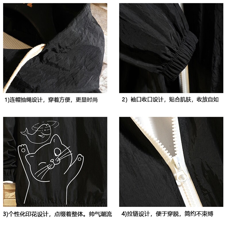 FS63133-P55薄款防晒衣男透气防紫外线钓鱼外套冰丝防晒服,男装夹克,电商A040A