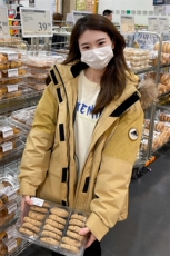 2023年冬季羽绒服派克服男女同款休闲百搭，女装羽绒服，灵力轩