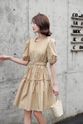 2121款糖果色连衣裙，女装连衣裙，帕莎尔