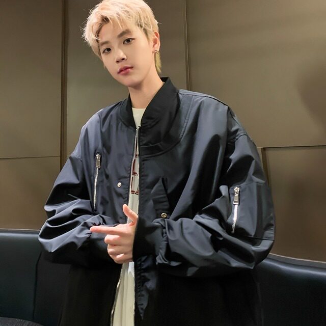 春秋季男士夹克宽松潮流休闲男装ins情侣款飞行服外套女HY679/P64,男装夹克,星座506