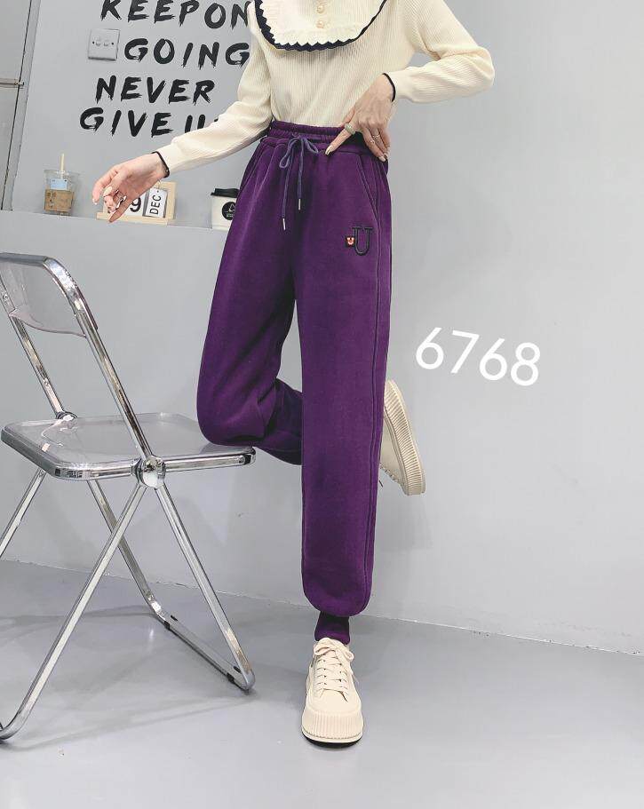 加厚绒卫裤上新，女装休闲裤，帝瀛 DY