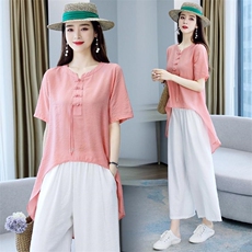 现货夏季新款两件套，其它，百衣时尚