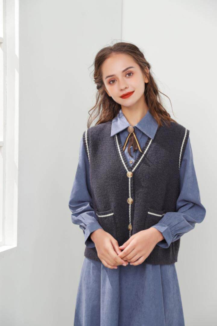 复古马甲?连衣裙，女装马甲，知否