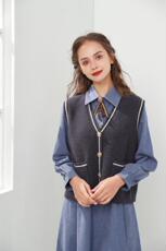 复古马甲?连衣裙，女装马甲，知否