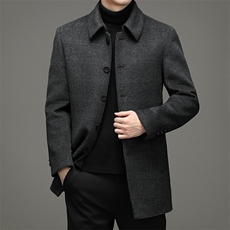 冬季新款羽绒服大衣中长款男士商务休闲XS98981-P382，男装羽绒服，钱塘6003A(原)4033A