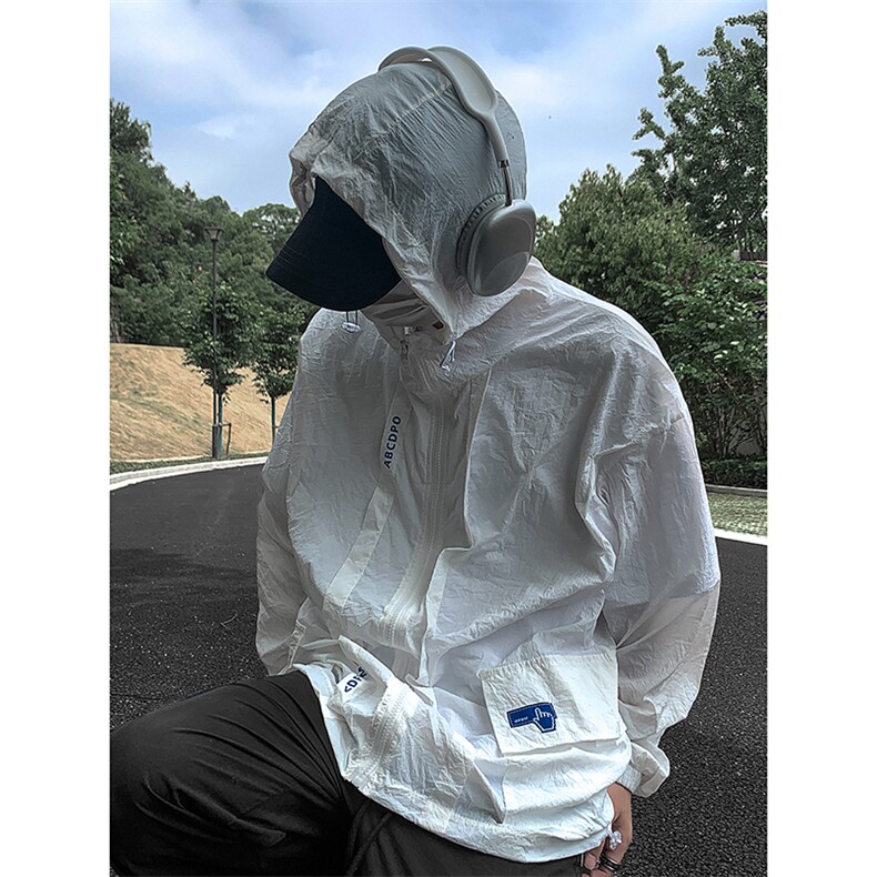 现货 夏季薄款防嗮衣户外透气防嗮服宽松防紫外线外套 FS1008-P50图片