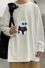TX3044-P28纯长袖t恤男大码圆领半袖打底衫，男装T恤，电商A040