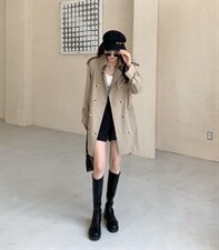 香丽迪秋装新款风衣，女装风衣，香丽迪1