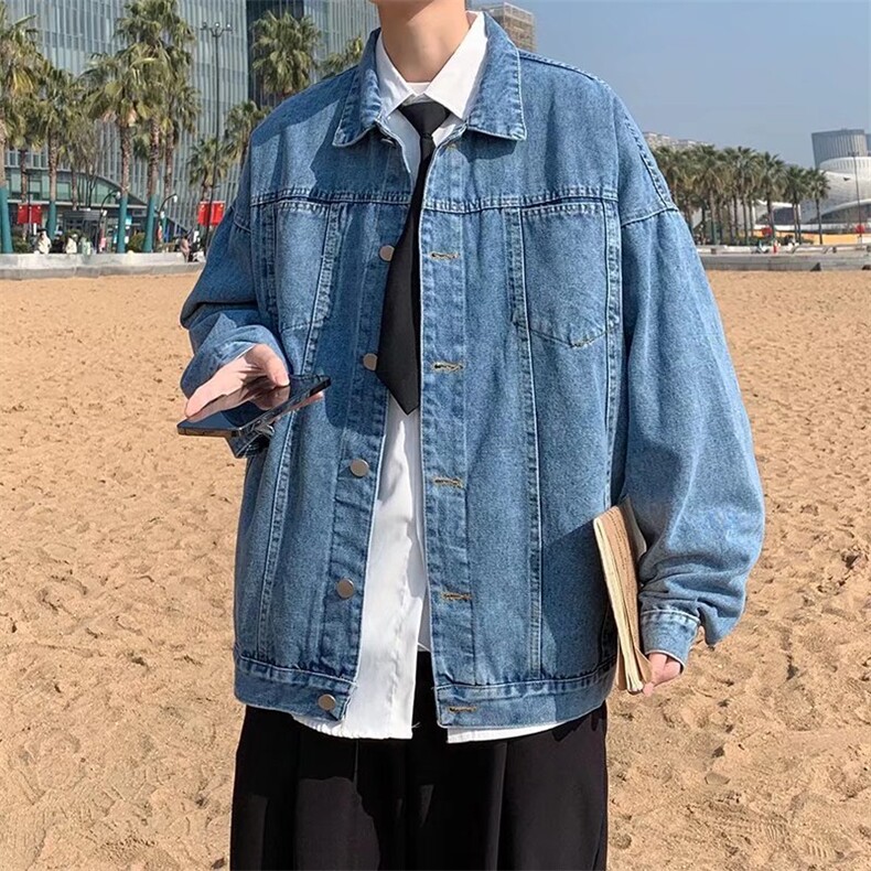 男春季新款牛仔夹克外套JK0458P60图片