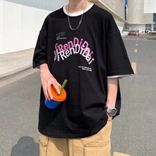 男潮流夏季圆领T恤宽松短袖T525P30，男装T恤，星座1116-2