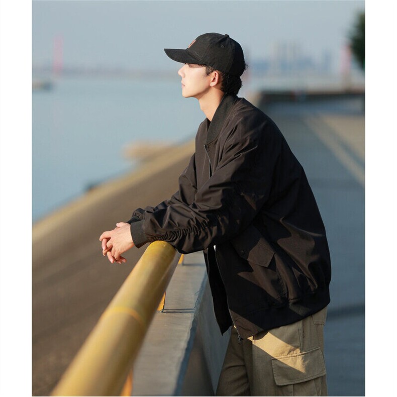 春季飞行服夹克外套男简约休闲百搭棒球服上衣迷彩P65JK837-P60,男装夹克,电商B306