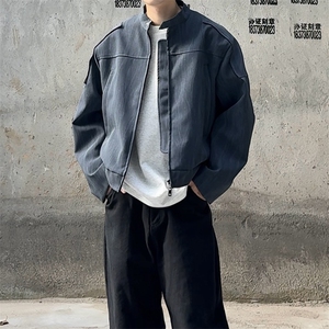 平铺 现货在仓 2025秋装皮衣 M-2XL W2631P115图片