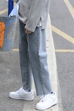 夏季CN115新款时尚百搭宽松牛仔裤男装长裤潮流休闲港风N328，男装牛仔裤，星座1008
