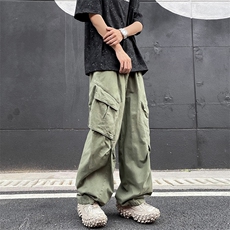 美式高街小众休闲裤男个性工装百搭K8036/P60，男装工装外套，电商D202-1