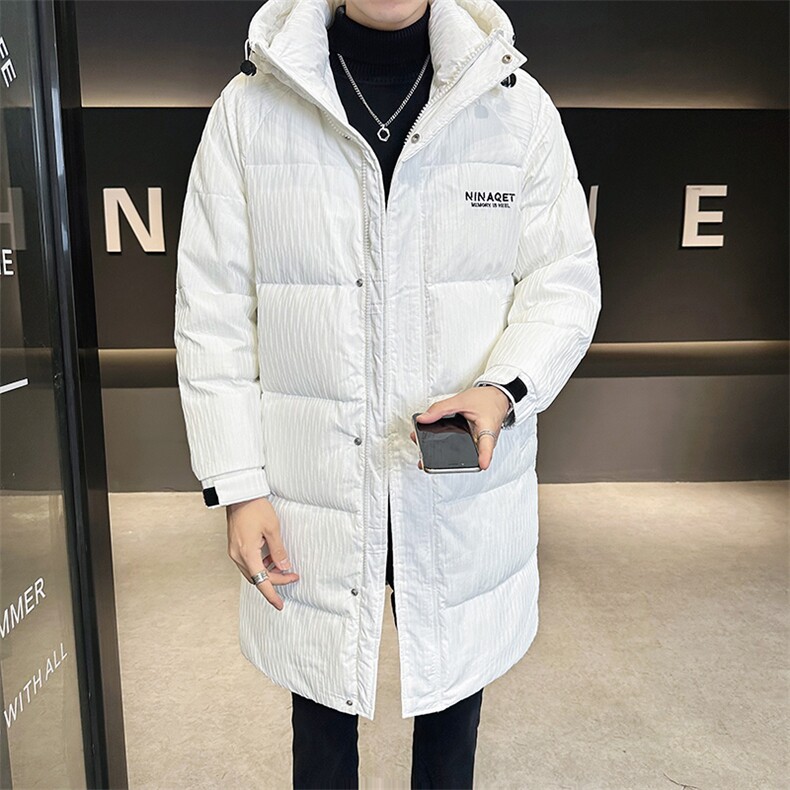长款羽绒服男2024新款冬季加厚连帽休闲外套A313-9905-P260,男装羽绒服,电商A313