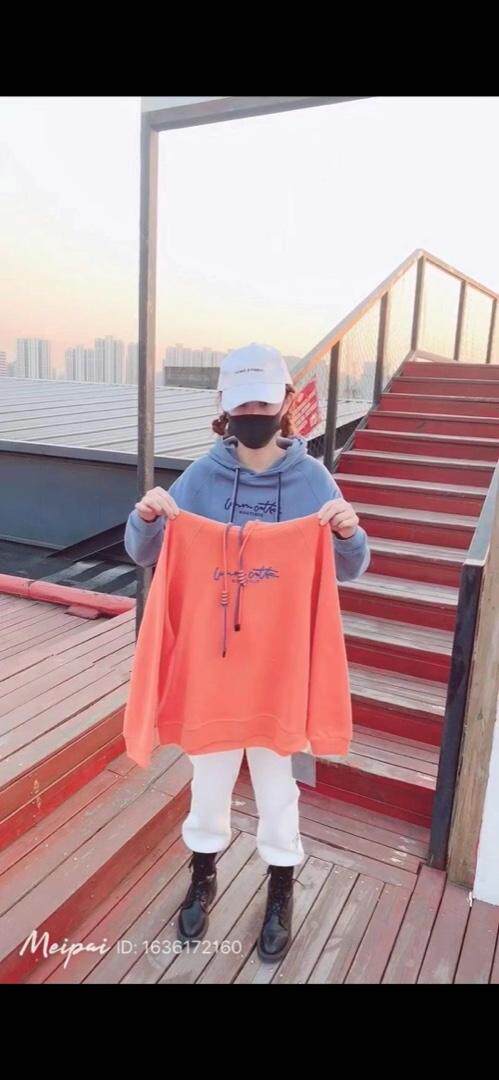 春款戴帽卫衣，女装卫衣/绒衫，E·贝空间
