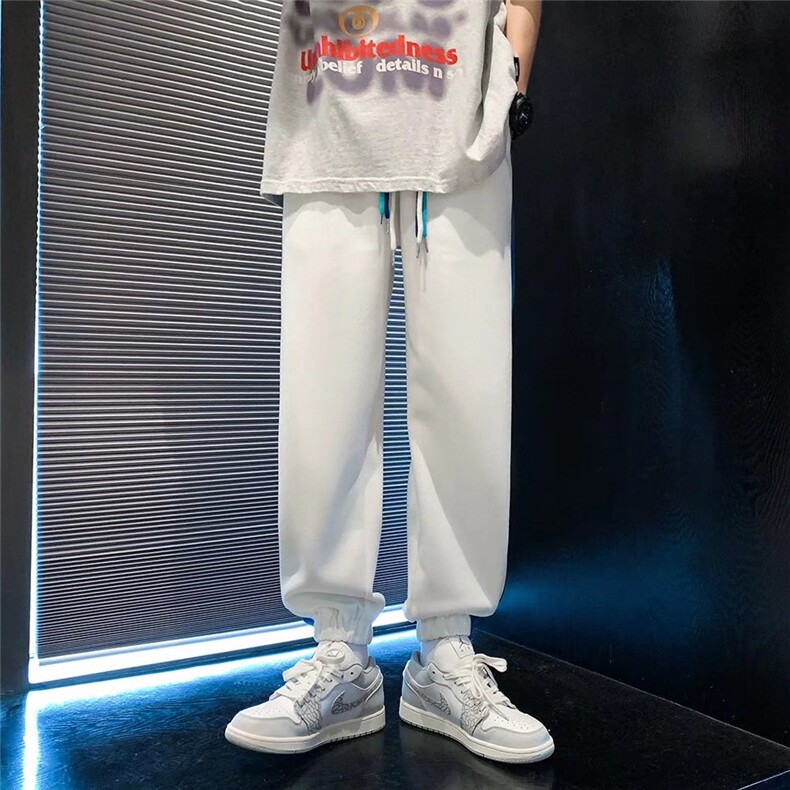 218-1-P33-CK2837夏季宽松休闲束脚裤,男装休闲裤,四季星座218-1