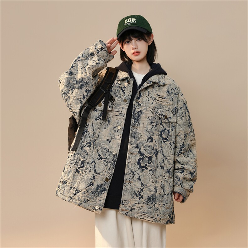 23s中性春秋特殊工艺牛仔外套1005-WT40-P85,男装工装外套,星座1005