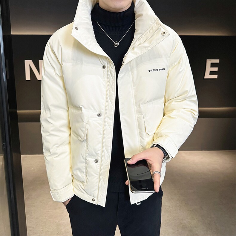 2025新款冬季男士羽绒服潮牌立领外套上衣A313-6308-P120特批,男装羽绒服,电商A313