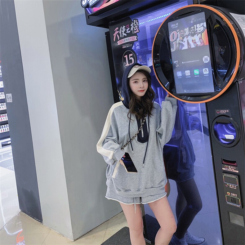 春款时尚休闲套装2021年潮流舒适简约个性图片