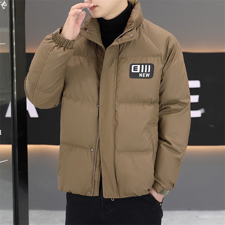 冬季加厚羽绒服男休闲时尚立领潮流白鸭绒羽绒服外套-M1055-P140,男装羽绒服,星座310B-3