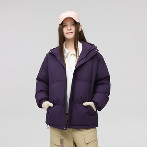 2025日系连帽保暖防风防水撞色棉衣面包服外套男女同款XY2277-P55图片