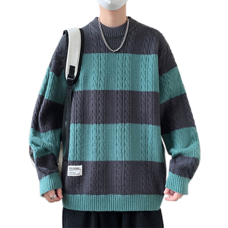 【新品】2025秋冬男士时尚休闲百搭针织毛衣潮流-M0121-P45,男装针织衫/毛衣,星座1105-1