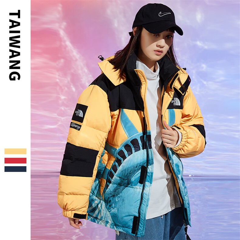 冬季棉服外套男潮港风宽松雪山短款情侣棉衣A436-895-P150,男装棉衣,电商A436
