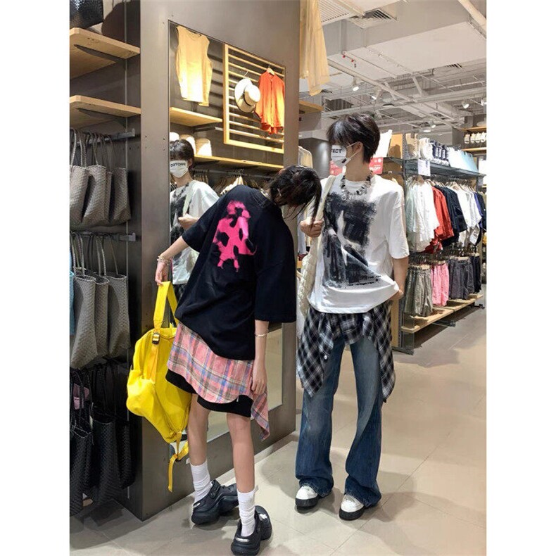 260克夏季潮牌印花短袖ZX0133-P28,男装T恤,星座313A(原308A-2)