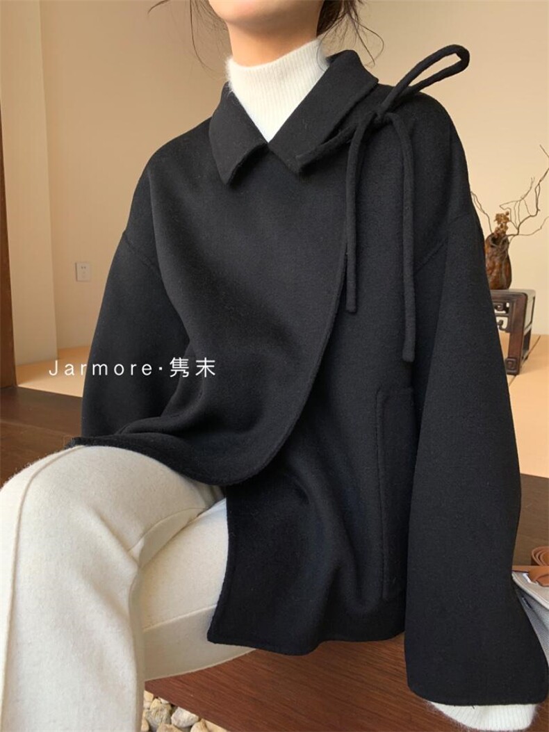 2021Jarmore隽末双面羊绒大衣冬设计师韩版显瘦大，其它，Jarmore隽末