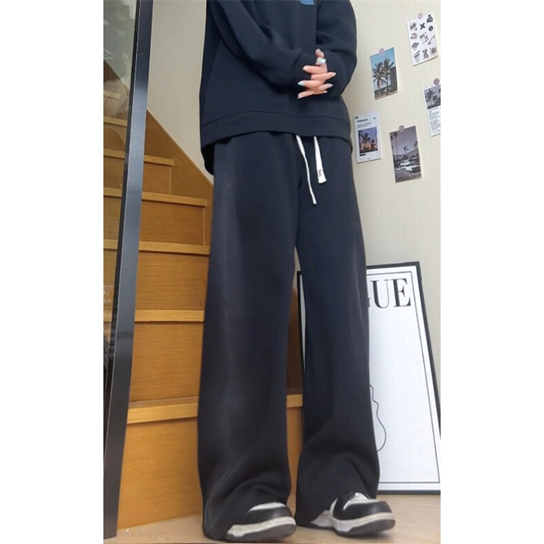 巴家弯刀宽松水洗复古美式休闲裤运动长裤K8546-P40【特价】,女装休闲裤,电商A007