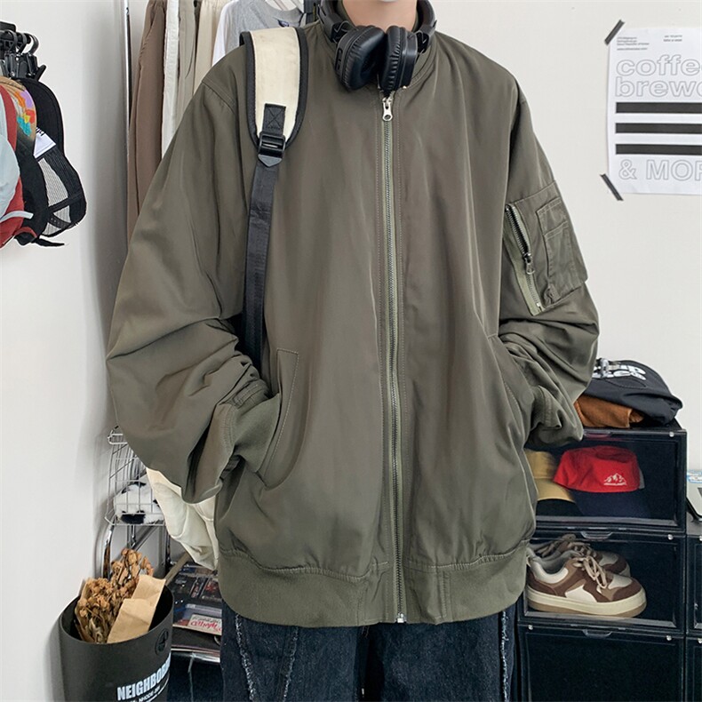 8XL-M特大码秋冬机能夹克外套冲锋衣百搭潮休闲宽松户外JK1301P70,男装夹克,电商D206-1