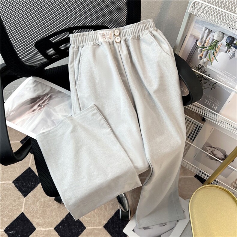 218-1-P30-CK076夏季宽松休闲裤图片